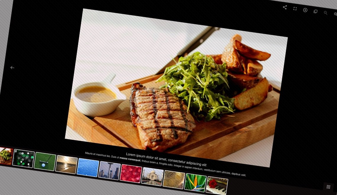 Showtime Image Gallery lightbox scripts