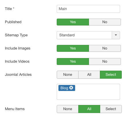 Joomla SEO - Route 66 XML Sitemaps