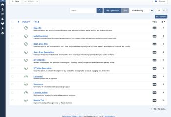 AI Tools Management - Route 66 for Joomla